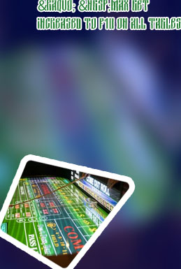 Craps table casino near me